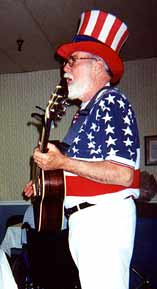 The Earl of Elkview entertained veterans during our party.